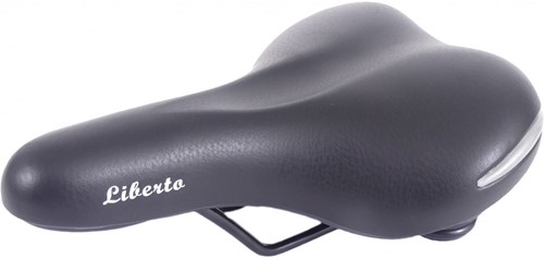 Edge Fiets zadel Liberto Zwart