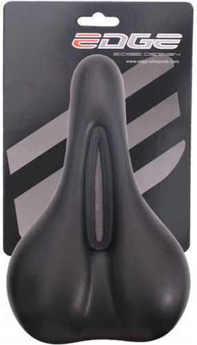Edge Fiets zadel Vento Unisex Zwart