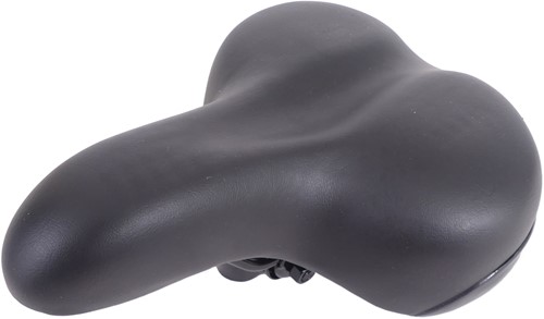 Fiets Zadel Edge City Soft Zwart