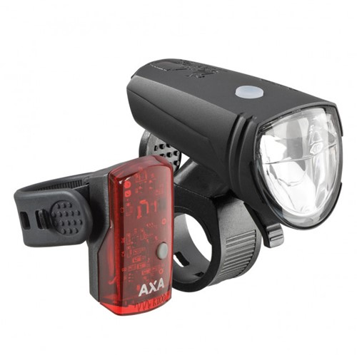 Verlichtingset Fiets Axa Greenline 25 Lux