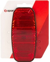 Fiets Achterdrager reflector Spanninga ovaal - rood-2