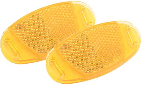 Fiets Spaakreflectorset Edge oranje (2 stuks)