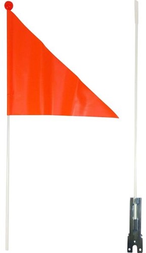Fiets Veiligheidsvlag Oranje