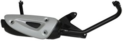 Uitlaat Tecno Sym Fiddle 2 / Sym Orbit 2 Inclusief Steun Voor Spatbord Overwiel