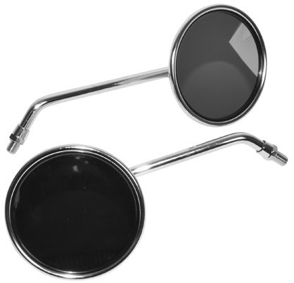 Spiegelset Chroom Agm Grande Retro / China Gy6 4t Originele Kwaliteit
