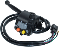 Stuurschakelaar Links Zwart Sym Mio 2010 T/m 2015 Origineel 35200-a8b-900