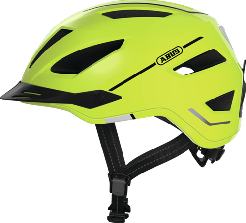 Helm ABUS Urban Pedelec 2.0 voor snorfiets & Speed Pedelec NTA-8776 gekeurd - Signal Yellow - met achterlicht