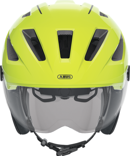 Helm ABUS Urban Pedelec 2.0 ACE voor snorfiets & Speed Pedelec NTA-8776 gekeurd - Signal Yellow - Maat M - met achterlicht-2