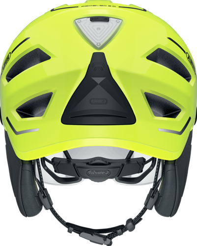 Helm ABUS Urban Pedelec 2.0 ACE voor snorfiets & Speed Pedelec NTA-8776 gekeurd - Signal Yellow - Maat M - met achterlicht-3
