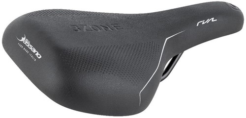 Fiets Zadel Selle Bassano Rivale 3zone Sport - Zwart
