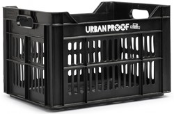 Gerecyclede Fietskrat Urban Proof 30 liter 40 x 30 x 25cm Zwart