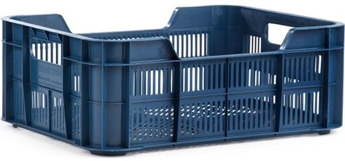 Fiets Urban Proof Gerecyclede fietskrat Helsinki 11 liter - Donker Blauw