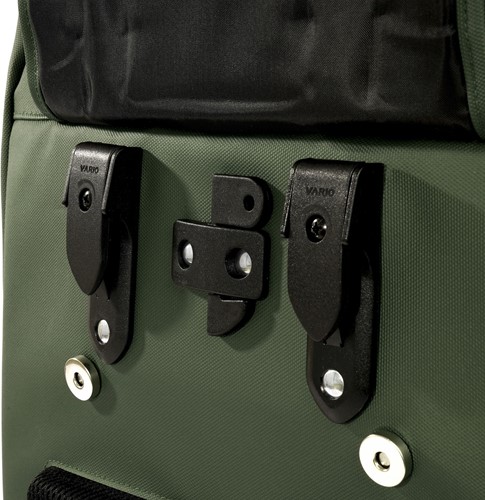 Gerecyclede shopper fietstas Urban Proof Rolltop Backpack 20 liter 34 x 13 x 46 cm - groen-3