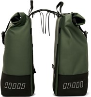 Fiets Gerecyclede dubbele fietstas Urban Proof Rolltop 38 liter 30 x 15 x 42 cm - groen-2
