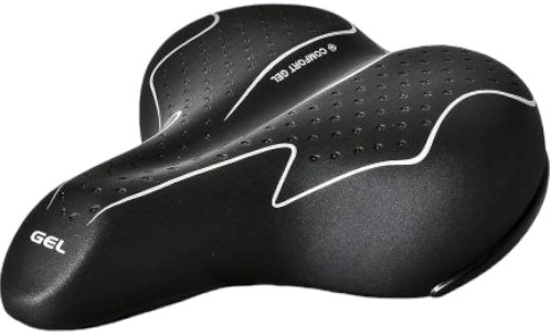 Fiets Zadel Wittkop Big Classic Gel Met Zadelstrop Zwart