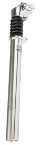 Fiets Zadelpen verend Post Moderne Cushy-St ø27.2 mm / 300 mm - zilver