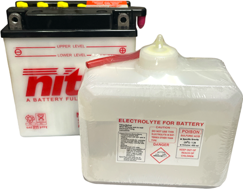 Accu Nitro NB5L-B 12volt 5Ah 121 x 61 x 131mm 