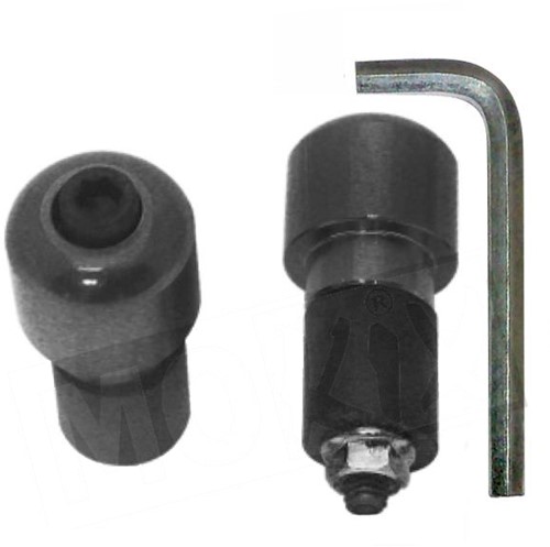 stuurbalansgewicht set rond scooter carbon