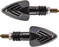 Knipperlicht Set Led M8 Boost Derbi Senda / Derbi Gpr 50 / Aprilia RS 50 / Aprilia SX 50 / Universeel Scooter / Bromfiets / Motorfiets-2