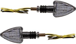Knipperlicht Set Led M8 Boost Derbi Senda / Derbi Gpr 50 / Aprilia RS 50 / Aprilia SX 50 / Universeel Scooter / Bromfiets / Motorfiets