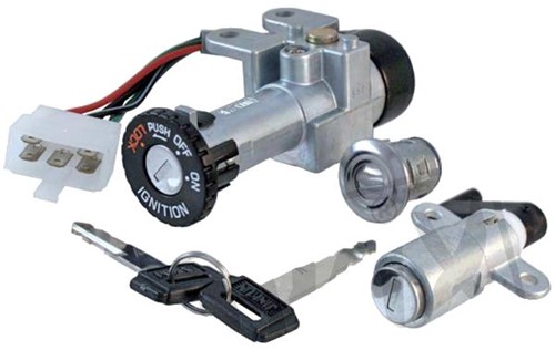 contactslot set kymco people 2t 50cc / 125cc v.a 1999 t/m 2000
