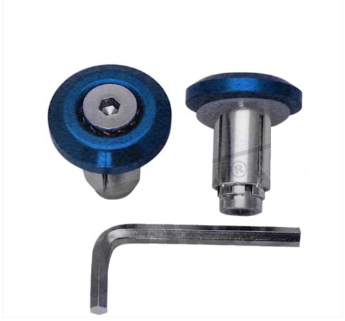 stuurbalansgewicht set vlak scooter blauw
