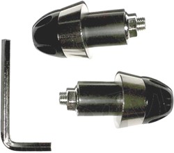 stuurbalansgewicht twin scooter titanium / zwart