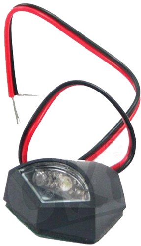 kentekenplaat verlichting led universeel zwart