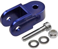 Schokbrekerverlenger Blauw Aprilia / AGM / Beta / BTC / CPi / Iva / Kymco / Keeway / Malaguti / Mbk / Peugeot / Sym / Yamaha - Lengte 40mm