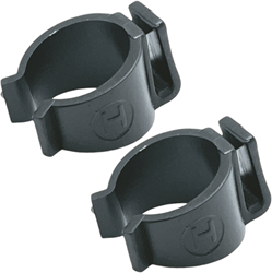 Fiets Jasbeschermerklem Hesling 16 mm - zwart