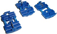 Connector Stekker Universeel Blauw 3 Stuks