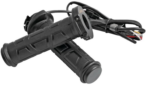 Handvat Set + Verwarming 12Volt Lampa Universeel Scooter / Motorscooter