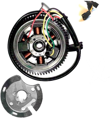 ontsteking derbi senda DRD e2 / derbi GPR 50 -  inclusief vliegwiel - origineel-model