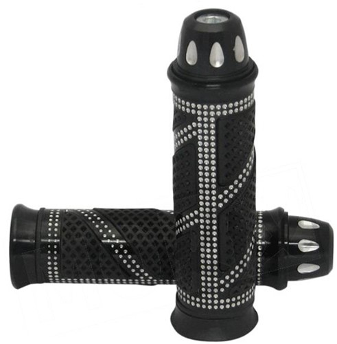 handvatset SPC 22/24mm universeel scooter/brommer zwart