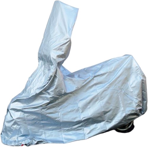Beschermhoes 190x65x200cm Scooterhoes Met Windscherm En Topkoffer - Grote versie
