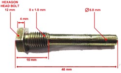 remblokpen peugeot viva city 2008 / honda mb / honda mt / sym orbit p.stuk