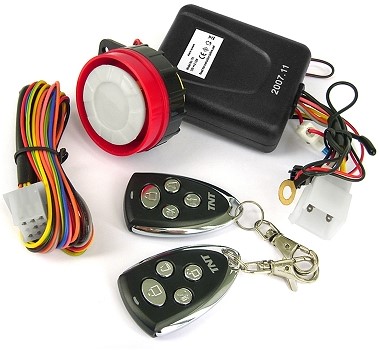 Alarm 12 Volt Scooter Inclusief 2 Afstandbedieningen