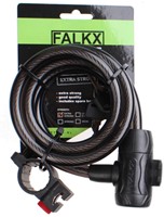 Fiets FALKX Kabelslot 12x180mm zwart