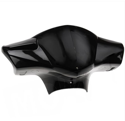 Stuurkap Kymco Agility 50 12inch / Kymco agility 50 Carry Glans Zwart (Voorzijde) 53205-LCB9-C10