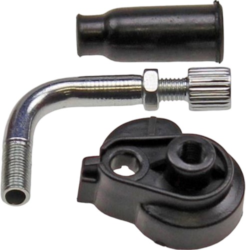 Gasschuifdeksel Dellorto Piaggio / Minarelli PHVA + Boog 12 T/m 17.5mm