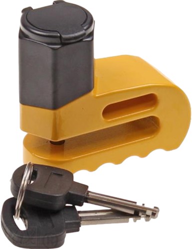 Schijfremslot MKX Mini 5.5mm Geel