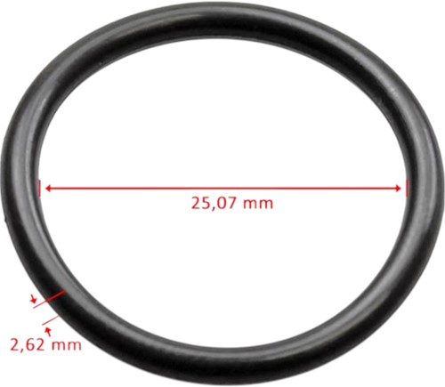 Uitlaatpakking (Hittebestendig) Yamaha Tzr 50 / Minarelli AM6 / Aprillia Rs 50 / Motorhispania / Rieju / Malaguti Xsm Origineel AP8502668-2