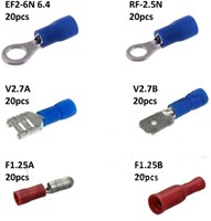 Assortiment Doos Kabel Stekkers 120 Stuks-2