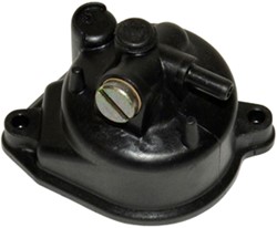 vlotterbak dellorto 12mm piaggio / minarelli dellorto zwart plastic