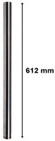 Voorvork Poot voor Derbi Senda X-Race / Senda Xtreme / Gilera SMT 50 / Rieju MRt 50 - Per Stuk - Lengte 612mm-2