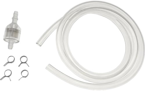 Benzineslang / Filter Kit 5x8mm PVC 100cm Transparant