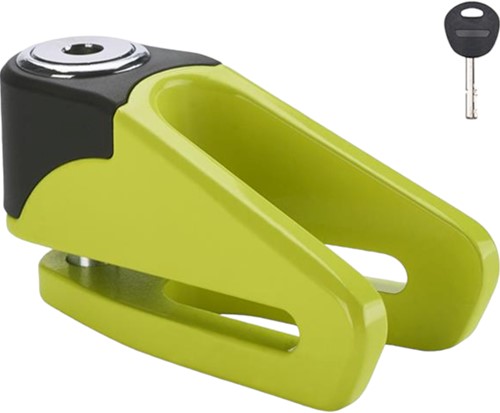 Schijfremslot MKX Slotpen Dikte 10mm Geel
