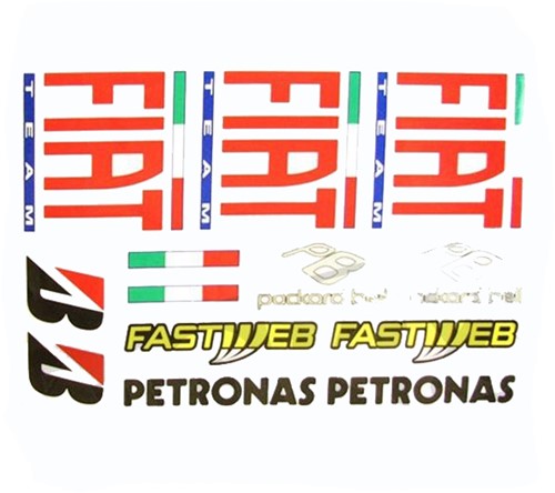 stickerset sponsor fiat/fastweb/packard bell