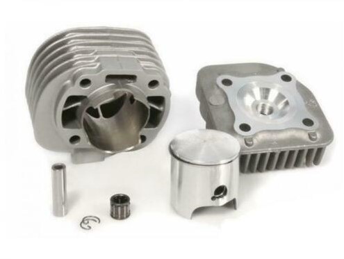 Cilinder 47,6 mm Top Performances Racing TPR 70cc Minarelli horizontaal luchtgekoeld aluminium & vlinderpoort 9921630
