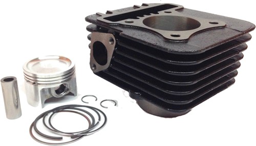 Cilinder 70cc DMP Aprilia 4T / Derbi 4T / Piaggio 4T / Vespa 4T / Malaguti 4T (2v Motoren) Giertijzer